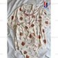 Bear Motifs Floral Accents Printed Shirt Pyjama Set